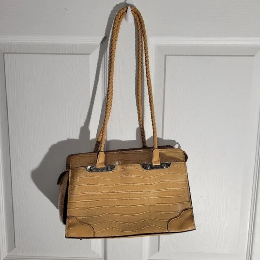Vintage Bueno-Satchel-Tan‎